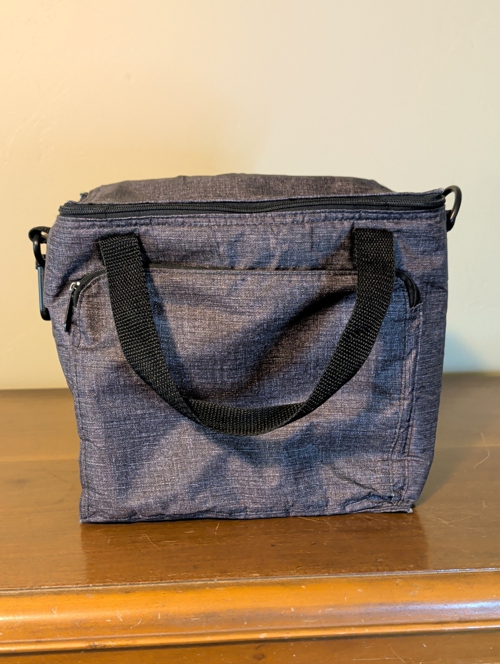 Thirty-one charcoal heathered gray insulated cooler lunch bag